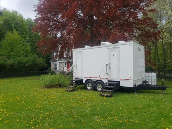 Five Station Washroom Trailer Rental