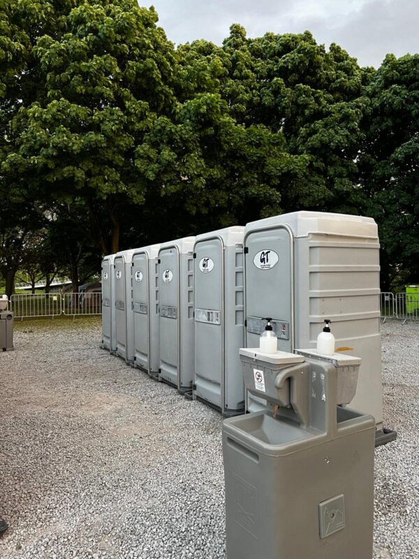 Porta Potties for Rent at Fort York 1