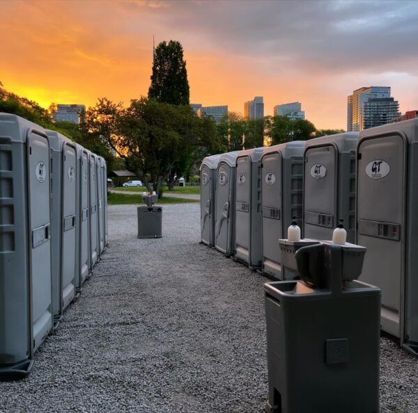 Porta Potties for Rent at Fort York 2