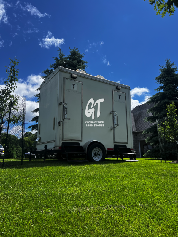 Wedding and Special Event Washroom Trailer for Rent GTA