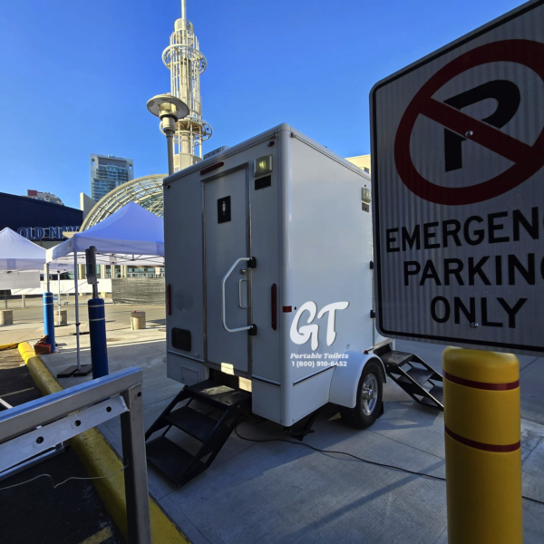 GT Restroom Trailer Rental Corporate Event