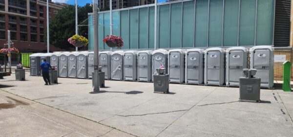 GT Porta Potties Rental at Celebration Square